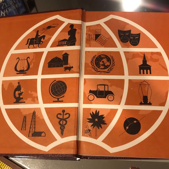 VTG 1964 Grolier The American Peoples Encyclopedia Vol. 7 Dyne-Fink~HC Book - Picture 4 of 12